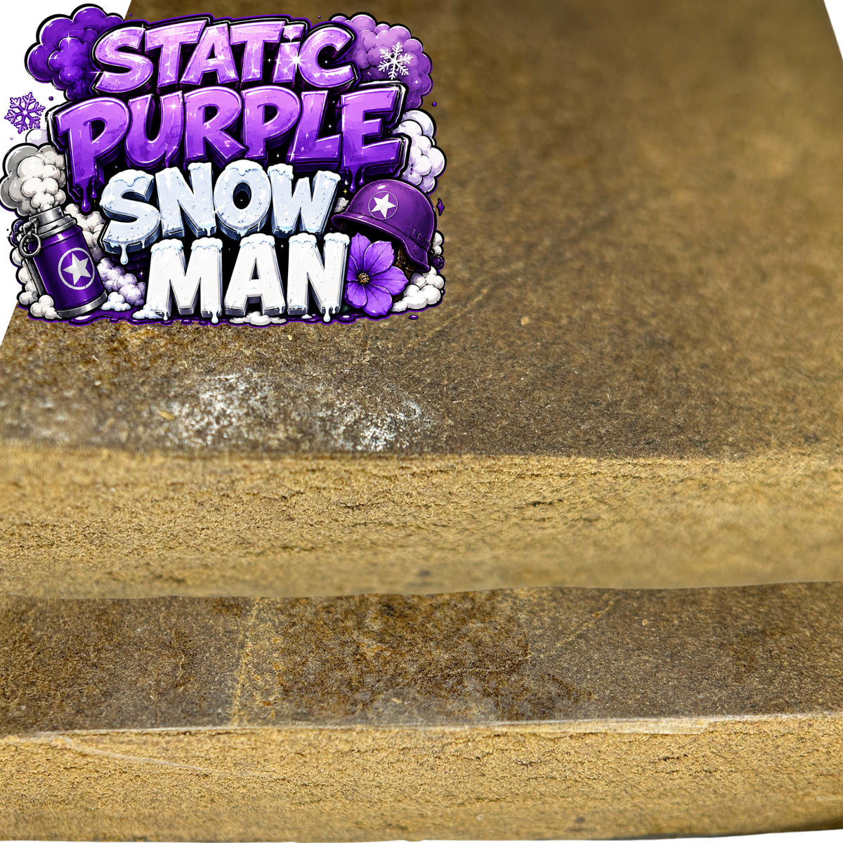 PURPLE SNOW MAN
